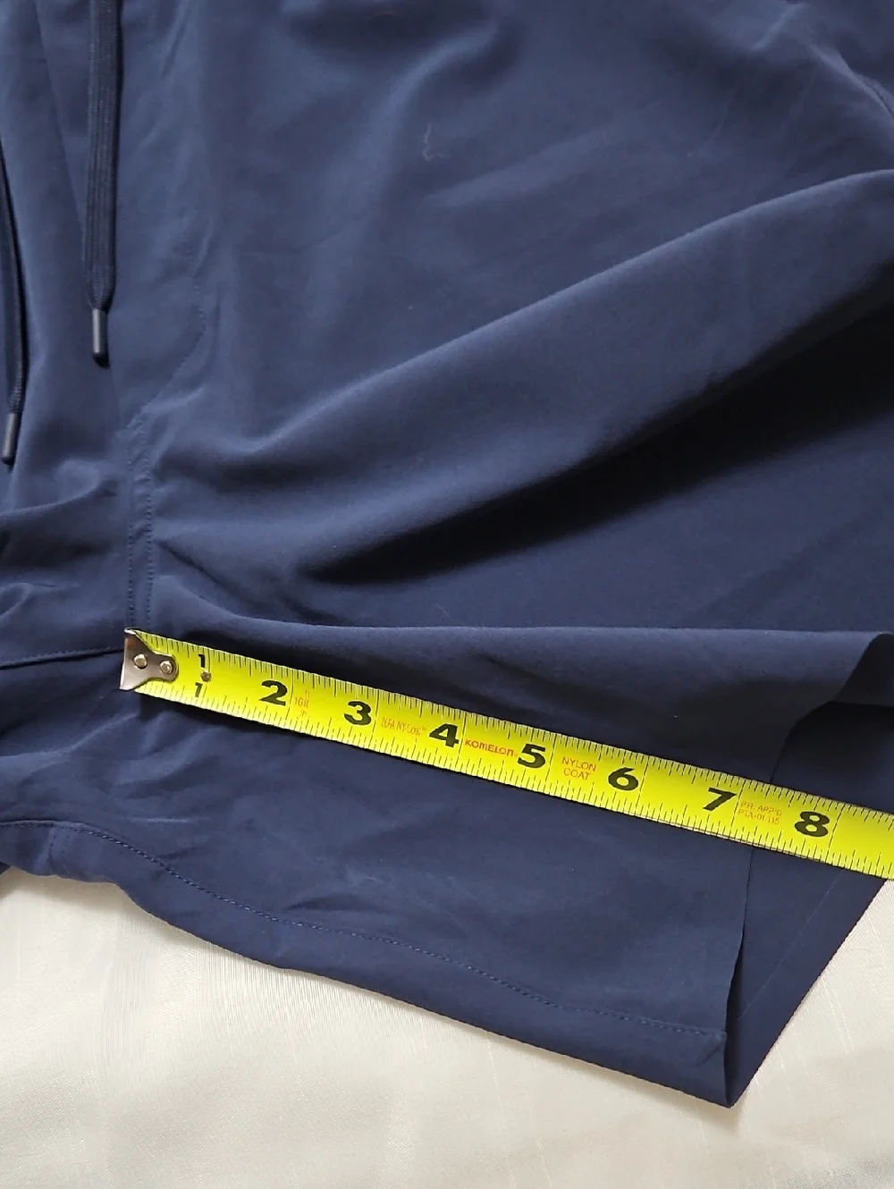 Ten Thousand Interval Shorts LG Unlined 7" Inseam Active Fitness Workout BLUE - Picture 6 of 10
